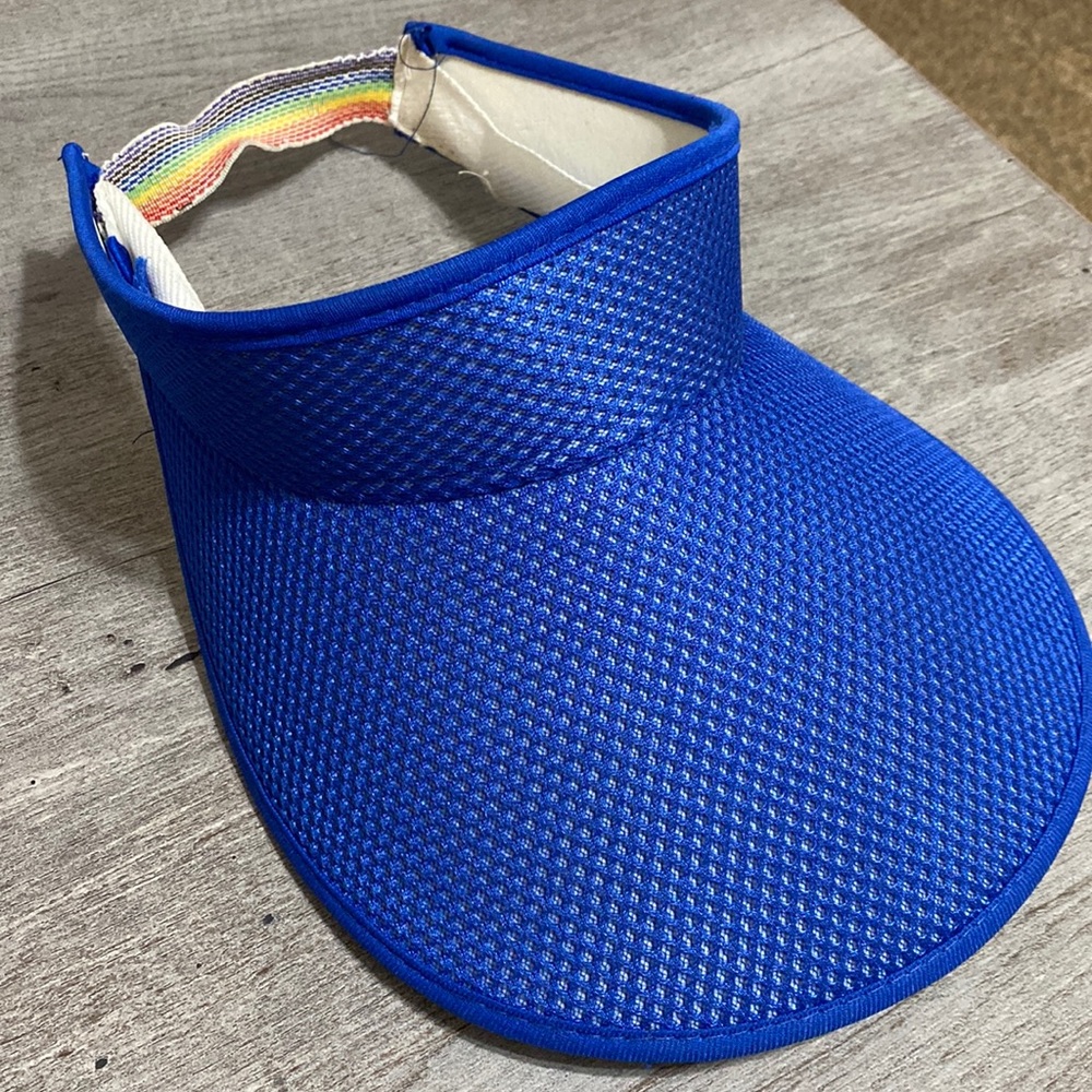 Blue Jersey Visor
